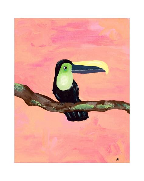 Keel-billed Toucan - Etsy