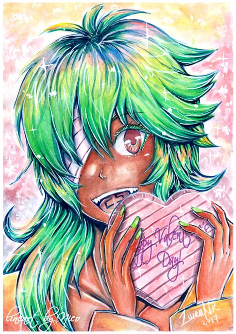 Nanbaka Fanart 47 - Nico (valentine) by zweinszwolf on DeviantArt