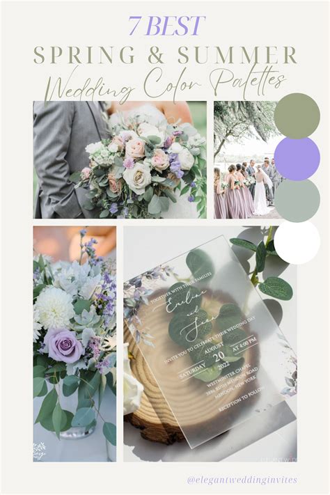 The Ultimate Guide to May Wedding Colors: 7 Color Palettes for Your Big Day ...