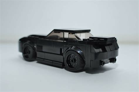 LEGO Ford Mustang Black Speed Champions Custom MOC Built Model