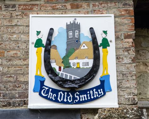 The Old Smithy in Godshill, on the Isle of Wight Editorial Image - Image of european ...