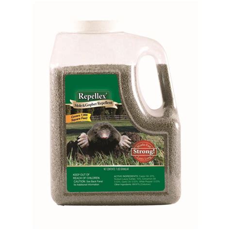 Repellex 7 lb. Granular Mole Vole and Gopher Repellent-10530 - The Home Depot