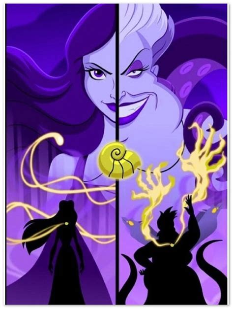 Ursula/vanessa the Little Mermaid Poster - Etsy Ireland