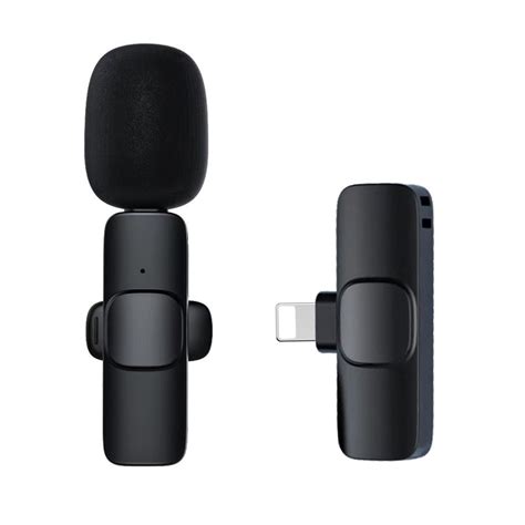 Wireless Lavalier Microphone - Compatible with iPhone/iPad | Shop Today ...