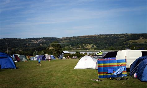 Campsites in the Mendip Hills Area of Outstanding Natural Beauty