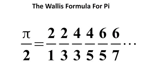 What Is The Formula For Pi In Math