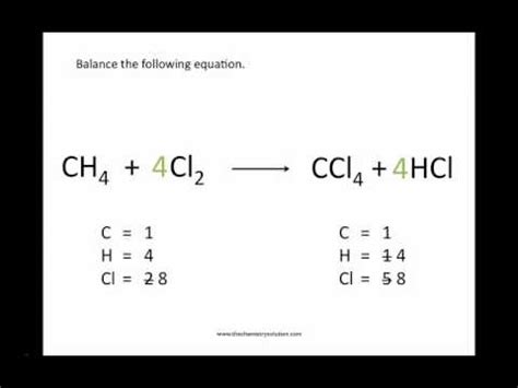 Balancing Equations - Lessons - Blendspace