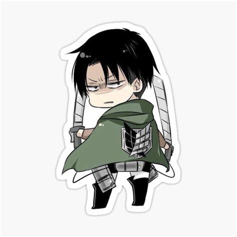 Attack On Titan Stickers | Redbubble Kawaii Chibi, Cute Anime Chibi ...