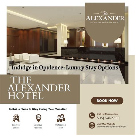 "Indulge in Opulence: Luxury Stay Options at The Alexander Hotel, Miami!" | TheAmberPost