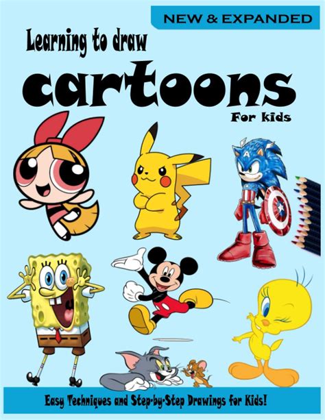 Buy Learning to draw cartoons for kids: Easy Techniques and Step-by-Step Drawing and Activity ...