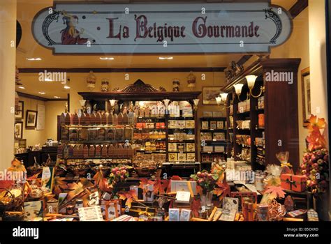 A Belgian chocolate shop, Brussels, Belgium Stock Photo - Alamy