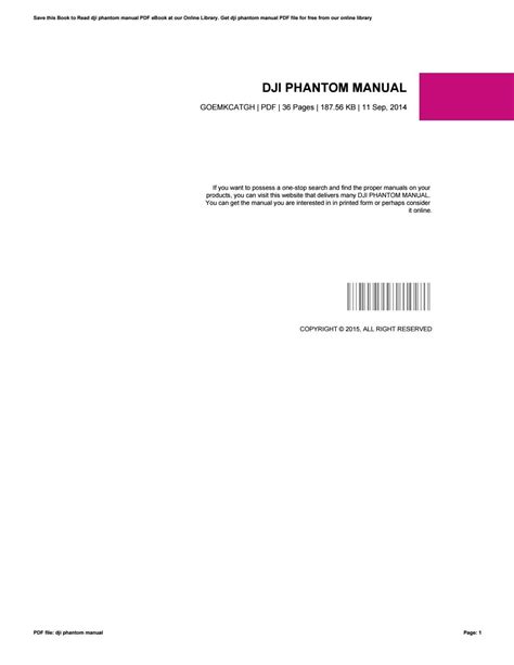 Dji phantom manual by mnode32 - Issuu