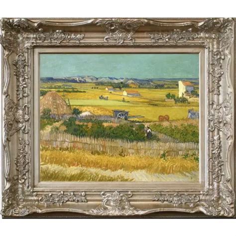 The Harvest (1888) by Vincent van Gogh, Framed Reproduction | Reproduction Oil Painting for Sale