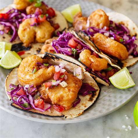 Tacos de Camarón (Mexican shrimp tacos)