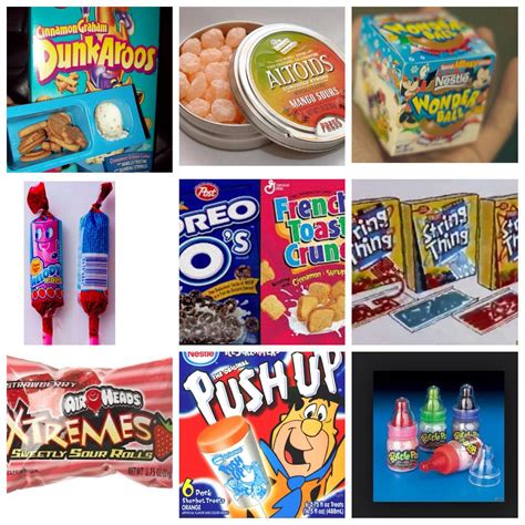 90s treats | 90s food, 90s snacks, Discontinued food