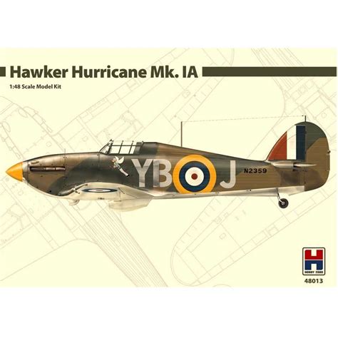 Hobby 2000 48013 Hawker Hurricane Mk.IA 1:48 Aircraft Plastic Model Kit