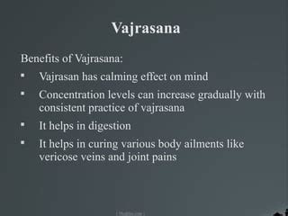 Health benefits of yoga | PPT