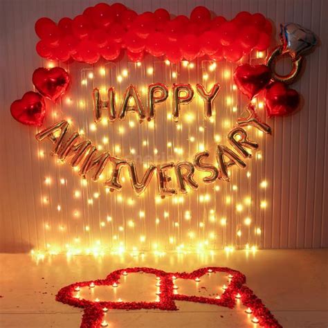 Surprise Your Partner with These room decoration for anniversary Ideas ...