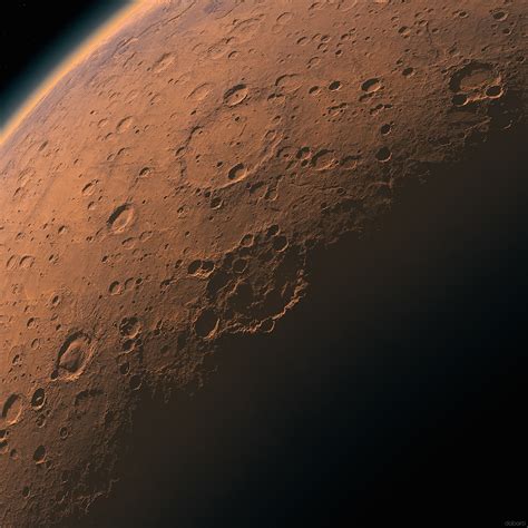 Mars with atmosphere. :: Behance