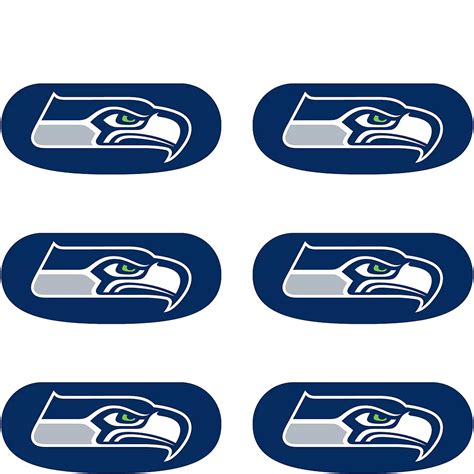 Seattle Seahawks Eye Black Stickers 6ct | Party City Canada