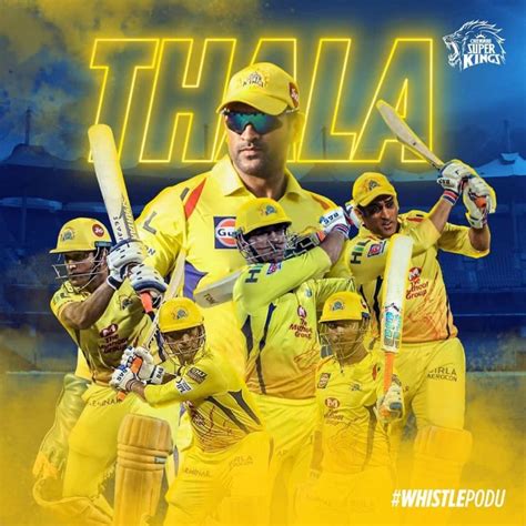 Chennai Super Kings poster: All about four time IPL Winners CSK Posters - India Fantasy