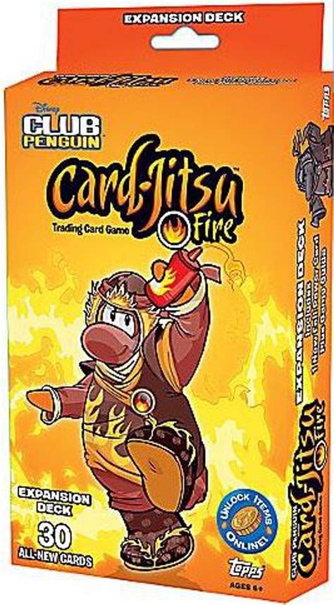 Club Penguin Card-Jitsu Trading Card Game Fire Series 3 Expansion Deck Topps - ToyWiz