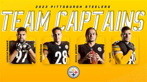 Steelers Announce Team Captains for 2023 Season - BVM Sports