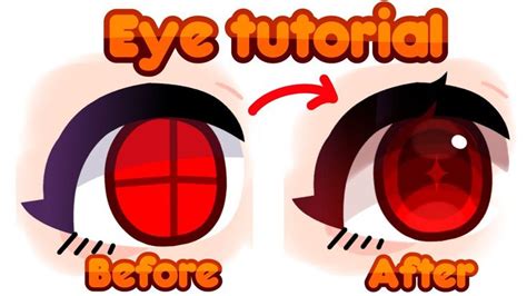 Eye Shading Tutorial - Gacha Club - Ibispaint X | How to shade ...