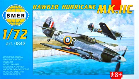 Hawker Hurricane Mk IIC (1/72 model kit) - Walmart.com