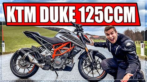 KTM DUKE 125CCM 2021 MOTORRAD TEST - YouTube