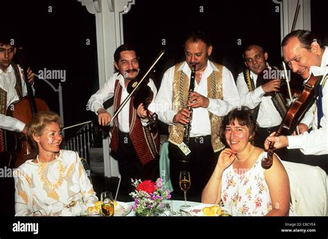 Budapest, Hungary. Traditional Hungarian gypsy band playing for Stock Photo: 39622972 - Alamy