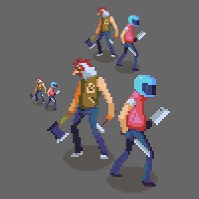 Hotline Miami by HendryRoesly.deviantart.com on @DeviantArt #pixelart ...