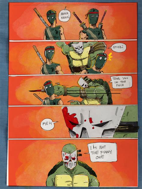 [OC] Knock Knock. TMNT fan art. : r/comics