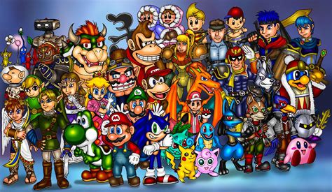 Video Game Characters Wallpaper - WallpaperSafari