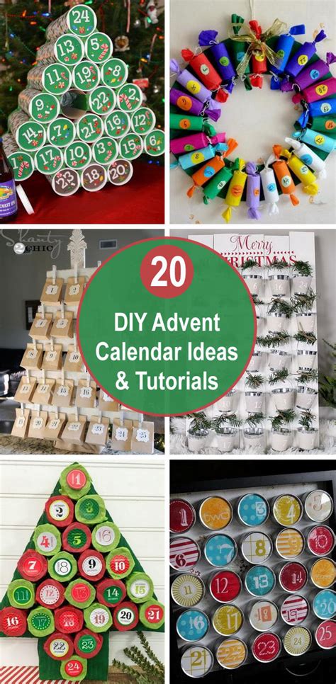 20+ DIY Advent Calendar Ideas & Tutorials | Styletic