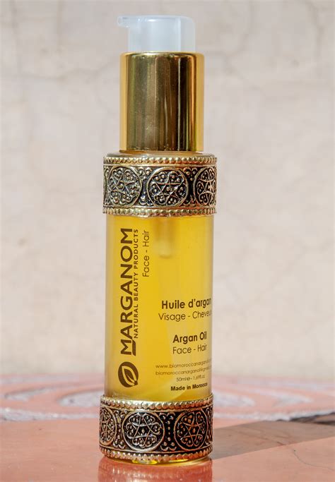 Moroccan Argan Oil is used for face and hair care rich in Vitamin E