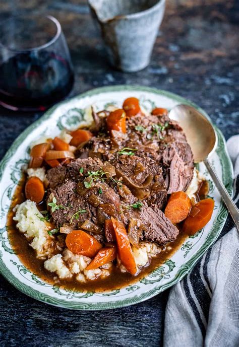 Slow Cooker Venison Roast - Supergolden Bakes