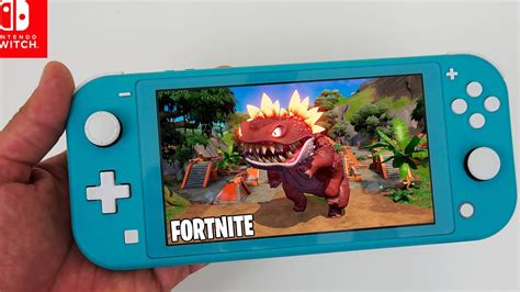 Fortnite Nintendo Switch LITE Gameplay - Chapter 3 - YouTube