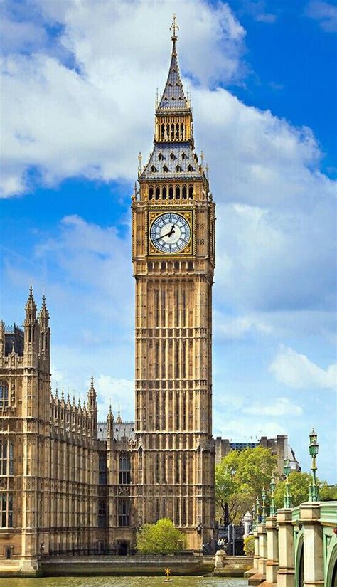 The Elizabeth Tower ('Big Ben') - height 316 feet | Big ben, Travel tours, Big ben london