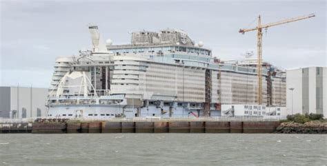 Construction on World's Largest Cruise Ship is 95% Complete