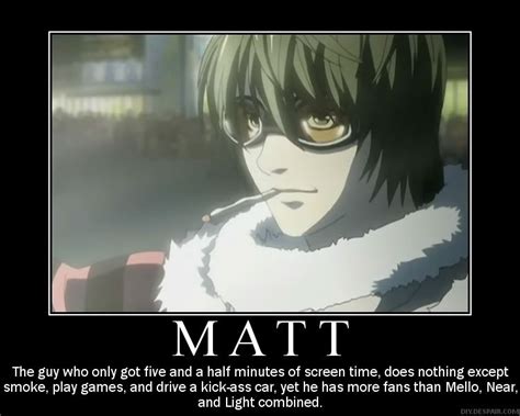 Matt Death Note Quotes. QuotesGram