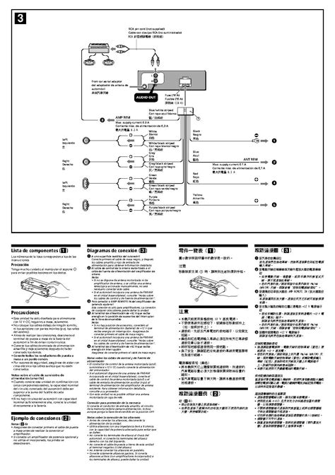 Sony xplod wiring harness diagram