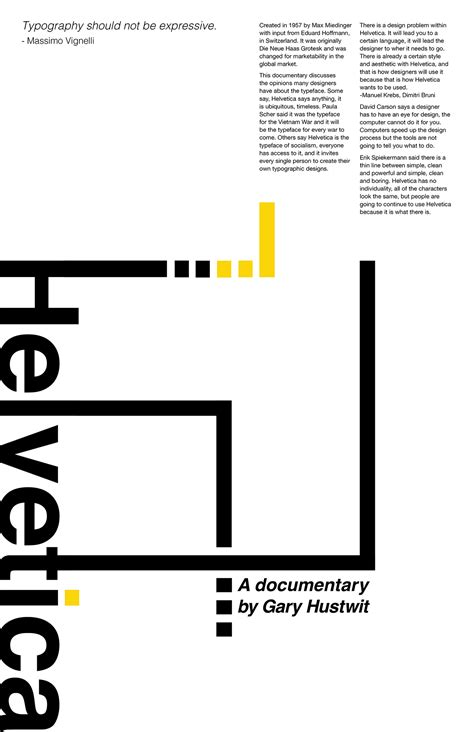 Helvetica Poster :: Behance