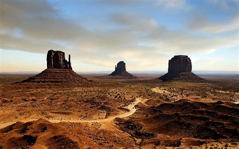 HD wallpaper: landscape, Monument Valley, Arizona, desert, rock formation | Wallpaper Flare