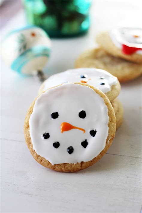 Snowman Christmas Cookies - Buy This Cook That