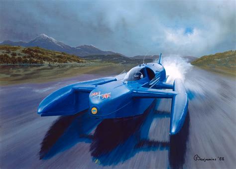 Bluebird K7 Boat - Gina Campbell