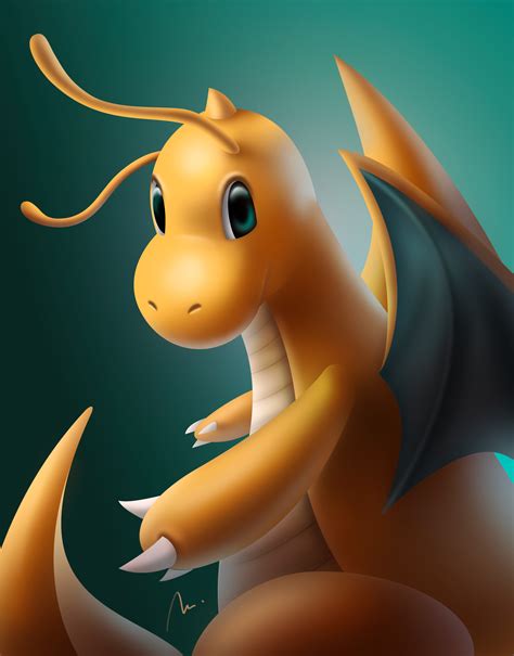 ArtStation - Dragonite Fan Art