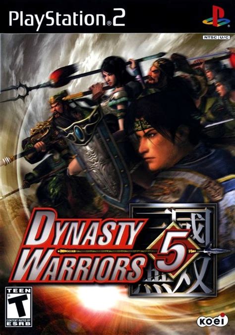 Dynasty Warriors 5 (2005) box cover art - MobyGames