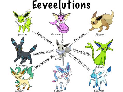 Eve Evolution Chart