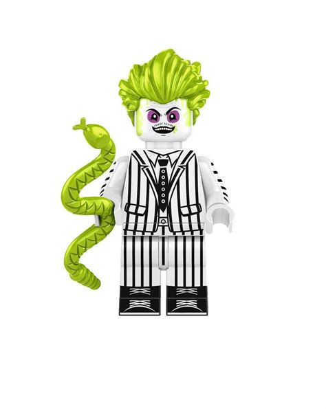 Beetlejuice Minifigures Lego Compatible Halloween Minifigure